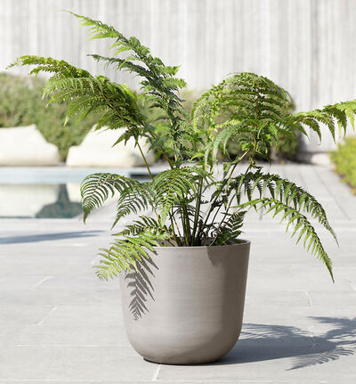 Ecopots Oslo gråbrun 35 cm Ecopots Oslo gråbrun 35 cm